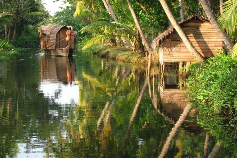 Alleppey backwaters